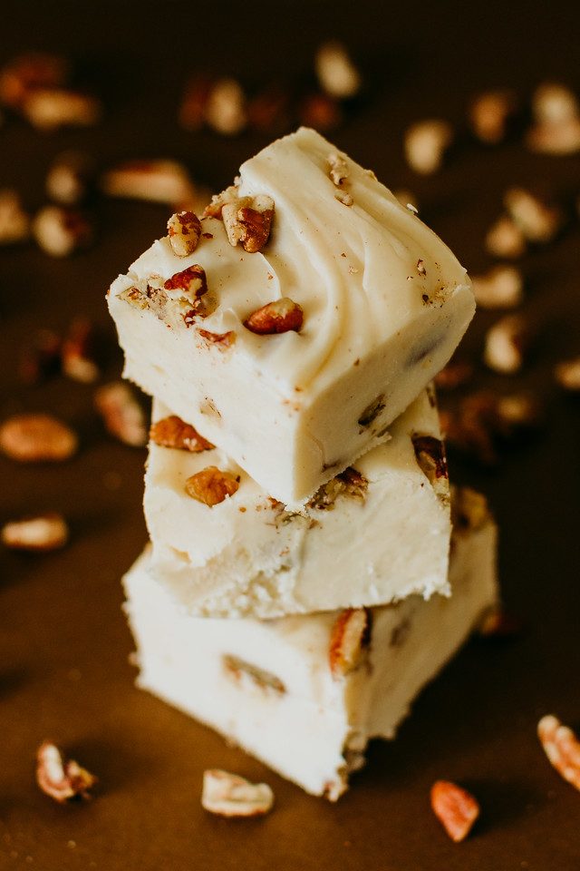 Butter pecan fudge