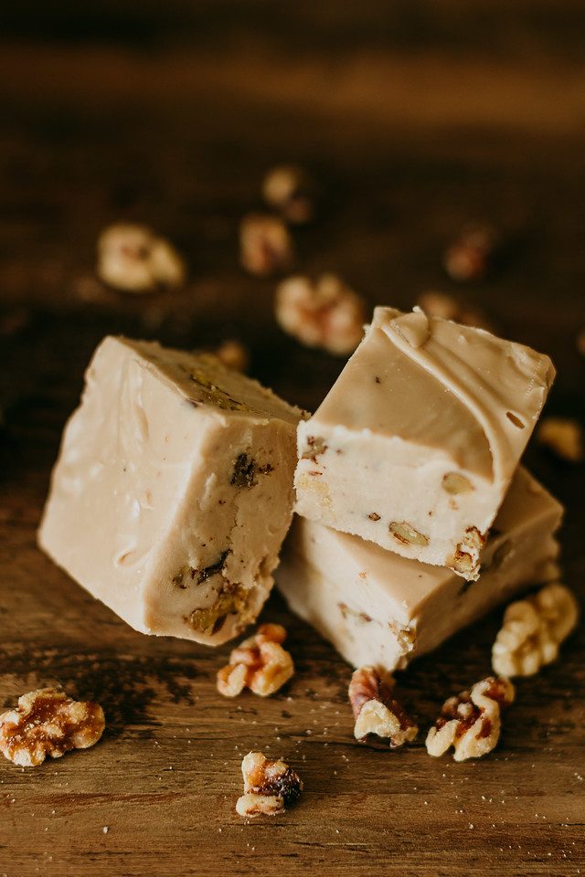 Maple walnut fudge