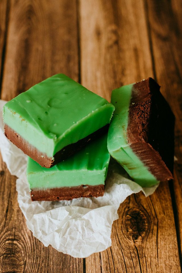 Mint chocolate fudge